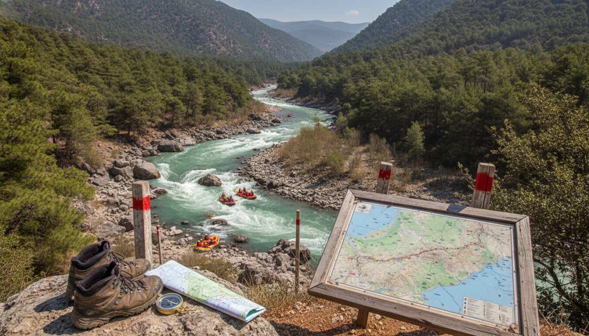 Dalaman Çayı Rafting Parkuru Uzunluğu: Eksiksiz Rehber